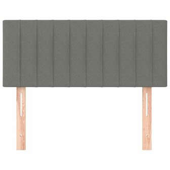 Hoofdbord 80x5x78/88 cm stof donkergrijs 8720287150459 3
