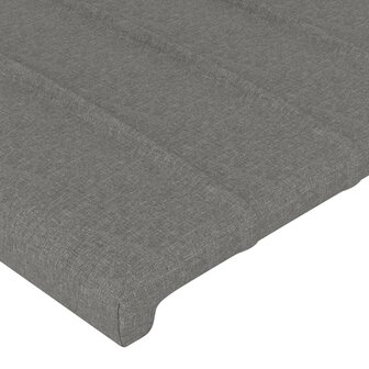 Hoofdbord 80x5x78/88 cm stof donkergrijs 8720287150459 4