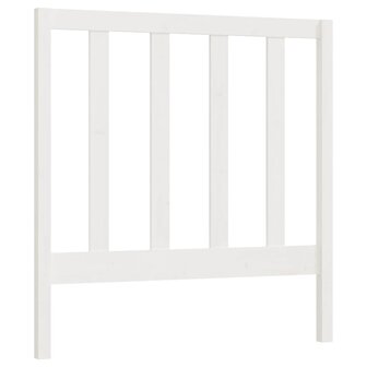 Hoofdbord 96x4x100 cm massief grenenhout wit 8720286947142 2