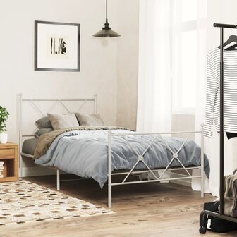 Hoofdbord 90 cm metaal wit 8721012374638 3