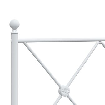 Hoofdbord 90 cm metaal wit 8721012374638 5