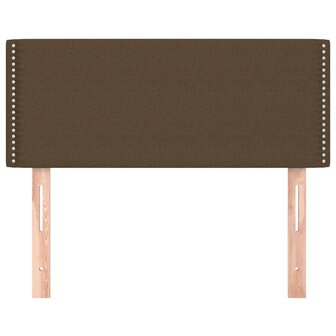 Hoofdbord 80x5x78/88 cm stof donkerbruin 8720287147114 3