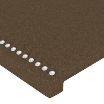 Hoofdbord 80x5x78/88 cm stof donkerbruin 8720287147114 4