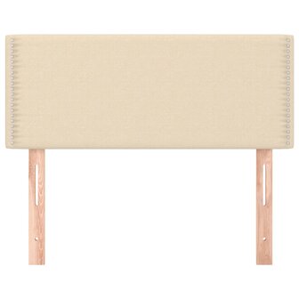 Hoofdbord 80x5x78/88 cm stof cr&egrave;mekleurig 8720287147138 3