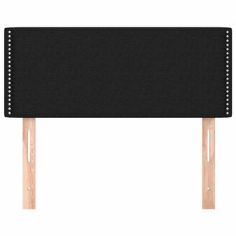 Hoofdbord 80x5x78/88 cm stof zwart 8720287147107 3