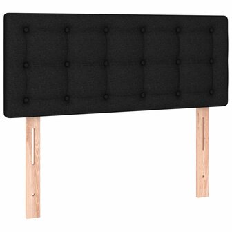 Hoofdbord 80x5x78/88 cm stof zwart 8720287152422 2
