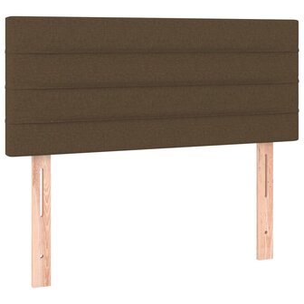 Hoofdbord 80x5x78/88 cm stof donkerbruin 8720287149491 2