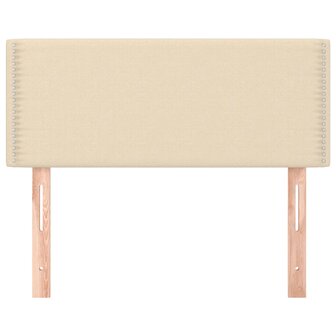 Hoofdbord 100x5x78/88 cm stof cr&egrave;mekleurig 8720287147534 3