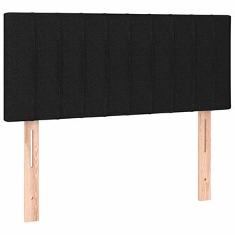 Hoofdbord 100x5x78/88 cm stof zwart 8720287150749 2