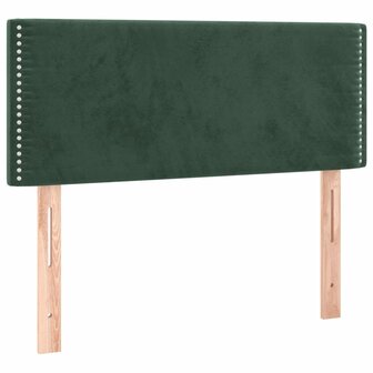 Hoofdbord 100x5x78/88 cm fluweel donkergroen 8720287147657 2