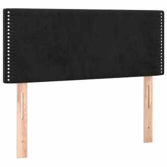 Hoofdbord 90x5x78/88 cm fluweel zwart 8720287147442 2