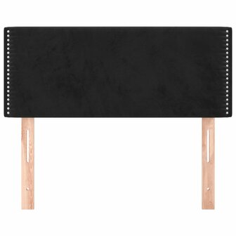 Hoofdbord 90x5x78/88 cm fluweel zwart 8720287147442 3