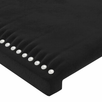 Hoofdbord 90x5x78/88 cm fluweel zwart 8720287147442 4