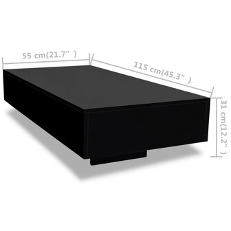 Salontafel hoogglans zwart 8718475528968 5