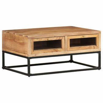 Salontafel 90x60x40 cm massief acaciahout 8720286066591 1