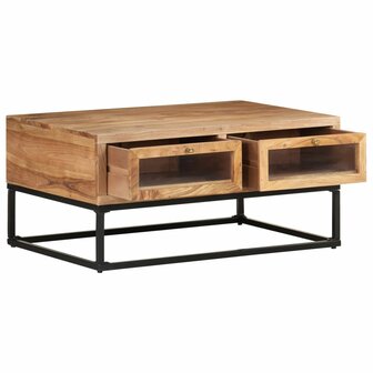Salontafel 90x60x40 cm massief acaciahout 8720286066591 3