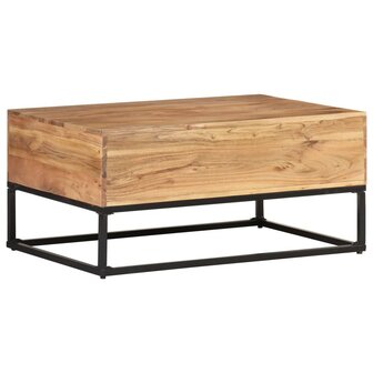 Salontafel 90x60x40 cm massief acaciahout 8720286066591 4