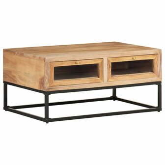 Salontafel 90x60x40 cm massief acaciahout 8720286066591 9