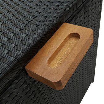 Tuinbox 120x65x61 cm poly rattan zwart 8720286055106 7