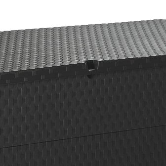Tuinbox 120x56x63 cm polypropeen rattan antracietkleurig 8718475590491 9