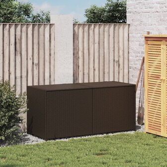Tuinbox 283 L poly rattan bruin 8721012243552 3