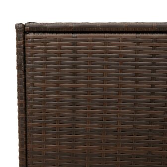Tuinbox 283 L poly rattan bruin 8721012243552 9