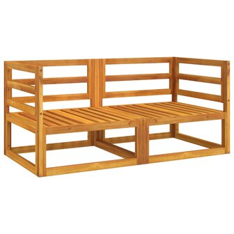 Hoekbanken 2 st sectioneel met taupe kussens massief acaciahout 8720845731458 4