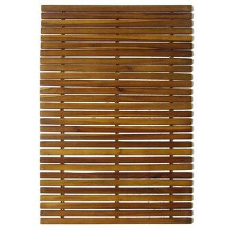 Badmat acaciahout 80 x 50 cm 2 stuks 8718475925026 2