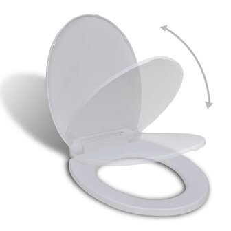 Toiletbril soft-close ovaal wit 8718475940821 1