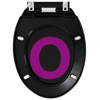 Toiletbril soft-close met quick-release ontwerp zwart 8719883596228 8