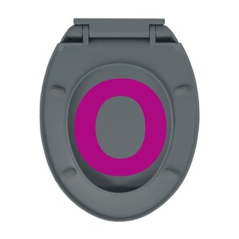 Toiletbril soft-close ovaal grijs 8719883818702 9
