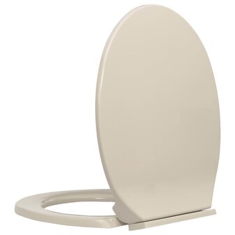 Toiletbril soft-close ovaal abrikooskleurig 8719883818726 3