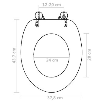 Toiletbril met deksel waterdruppel MDF blauw 8720286028513 9