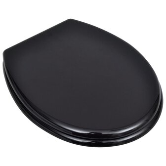 Toiletbrillen met deksels 2 st MDF zwart 8718475796879 2