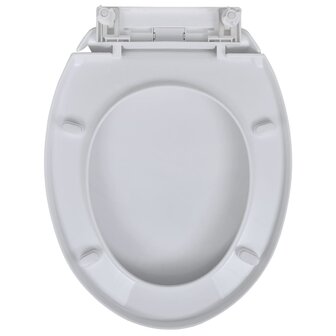Toiletbrillen met soft-close deksels 2 st kunststof wit 8718475797067 4