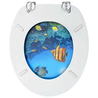 Toiletbrillen met deksel 2 st diepzee MDF 8720286084120 6