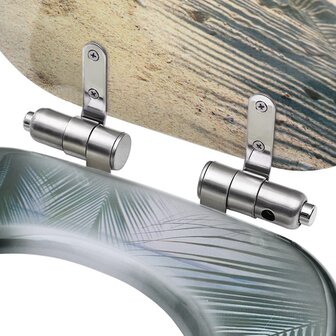 Toiletbrillen met soft-close deksel 2 st strand MDF 8720286084205 7