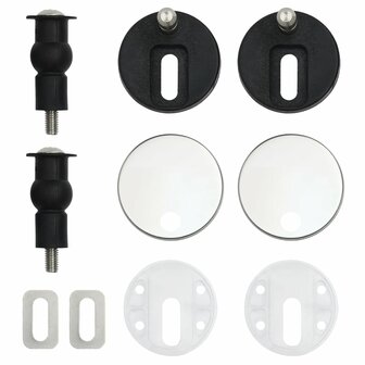 Toiletbrillen met soft-close deksel 2 st savanne MDF 8720286084212 8