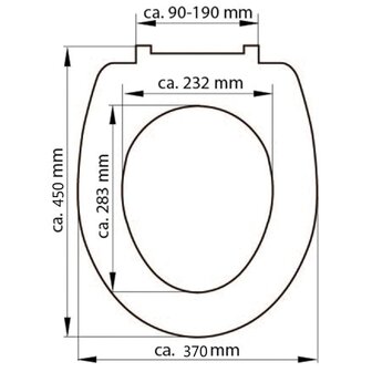 SCH&Uuml;TTE Toiletbril WHITE duroplast 4008431823003 7