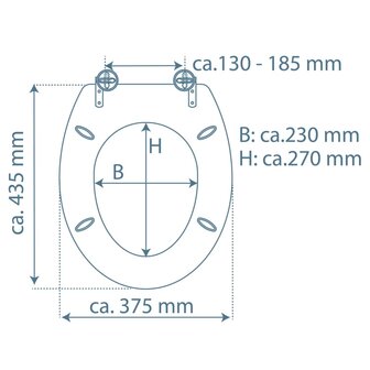 SCH&Uuml;TTE Toiletbril met soft-close MARMOR STONE 4008431801940 7
