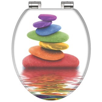 SCH&Uuml;TTE Toiletbril met soft-close COLORFUL STONES 4008431801209 2