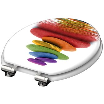 SCH&Uuml;TTE Toiletbril met soft-close COLORFUL STONES 4008431801209 3