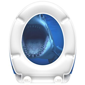 SCH&Uuml;TTE Toiletbril met soft-close quick-release SHARK 4008431823713 3