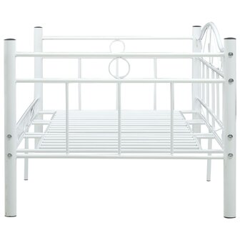 Bedbankframe metaal wit 90x200 cm 8719883733951 4