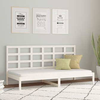 Slaapbank 80x200 cm massief grenenhout wit 8720287089582 1