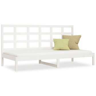 Slaapbank 80x200 cm massief grenenhout wit 8720287092490 2