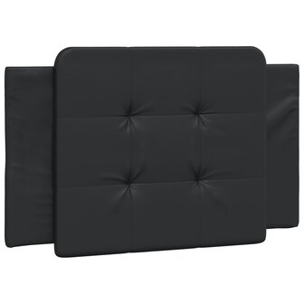 Bed met matras kunstleer zwart 100x200 cm 8721012353282 5