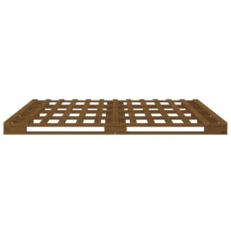 Palletbed massief grenenhout honingbruin 140x190 cm 8720287140252 6
