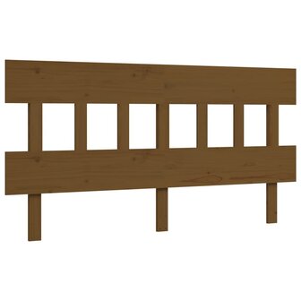 Seniorenbed met hoofdbord massief hout honingbruin 8720845405946 8