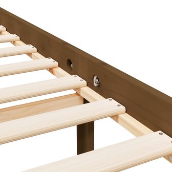 Seniorenbed met hoofdbord massief hout honingbruin 200x200 cm 8720845406097 10